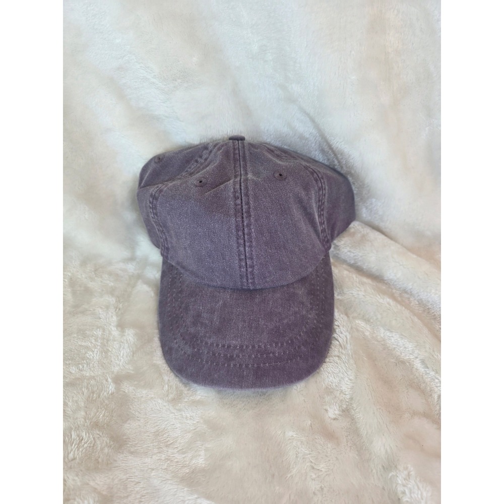 Adams Cool Crown‎ Washed Purple Baseball Cap Hat Adjustable Strap